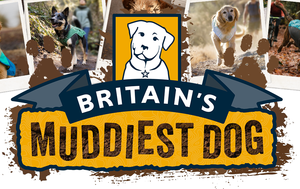 Win £300 worth of Ruffwear products by submitting the muddiest photo of your dog!