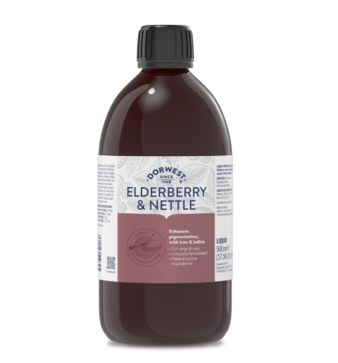 Dorwest Elderberry & Nettle Extract for Dog and Cats