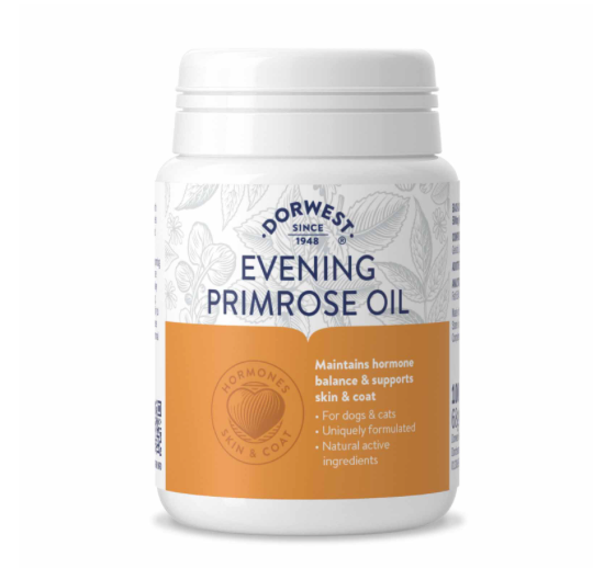 Dorwest Evening Primrose Oil Capsules for Dog and Cats