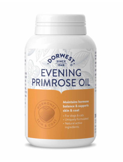 Dorwest Evening Primrose Oil Capsules for Dog and Cats