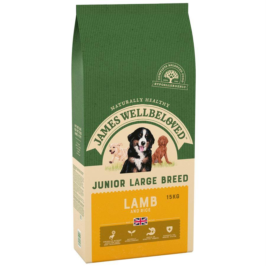James Wellbeloved Adult Lamb & Rice Large Breed - 15kg