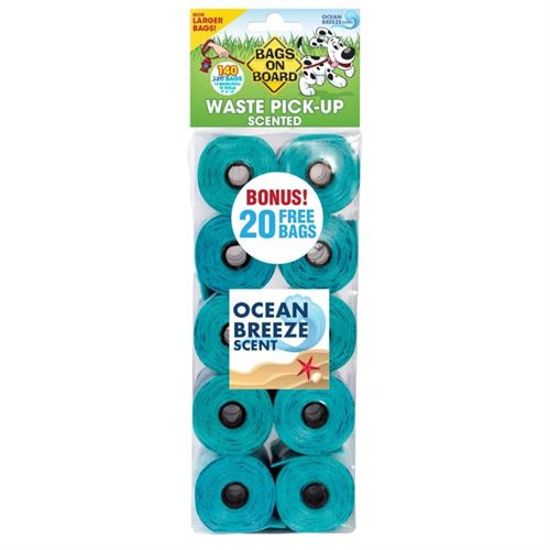 Simple Solutions Bags On Board Ocean Breeze Scented Bags - PurrfectlyYappy - PurrfectlyYappy 