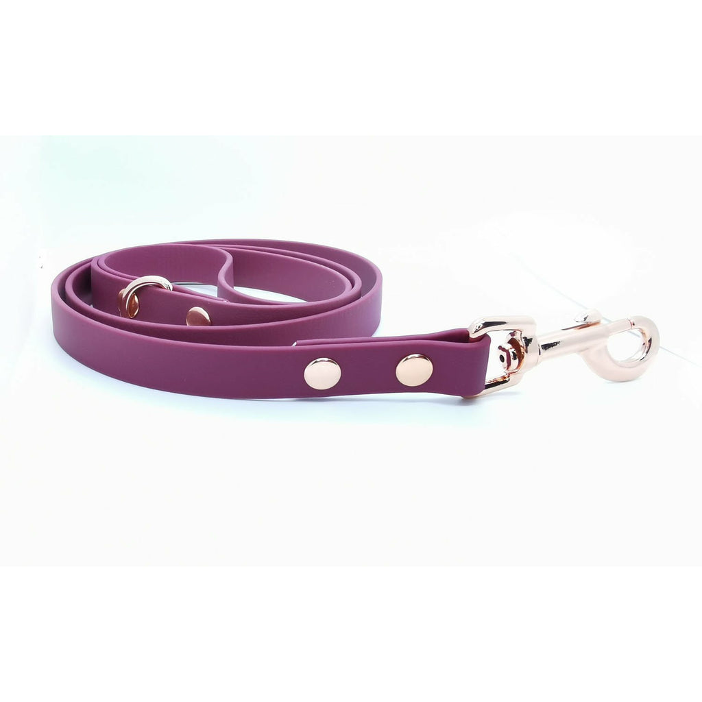 Pet Pooch Boutique Red Wine Biothane Dog Lead