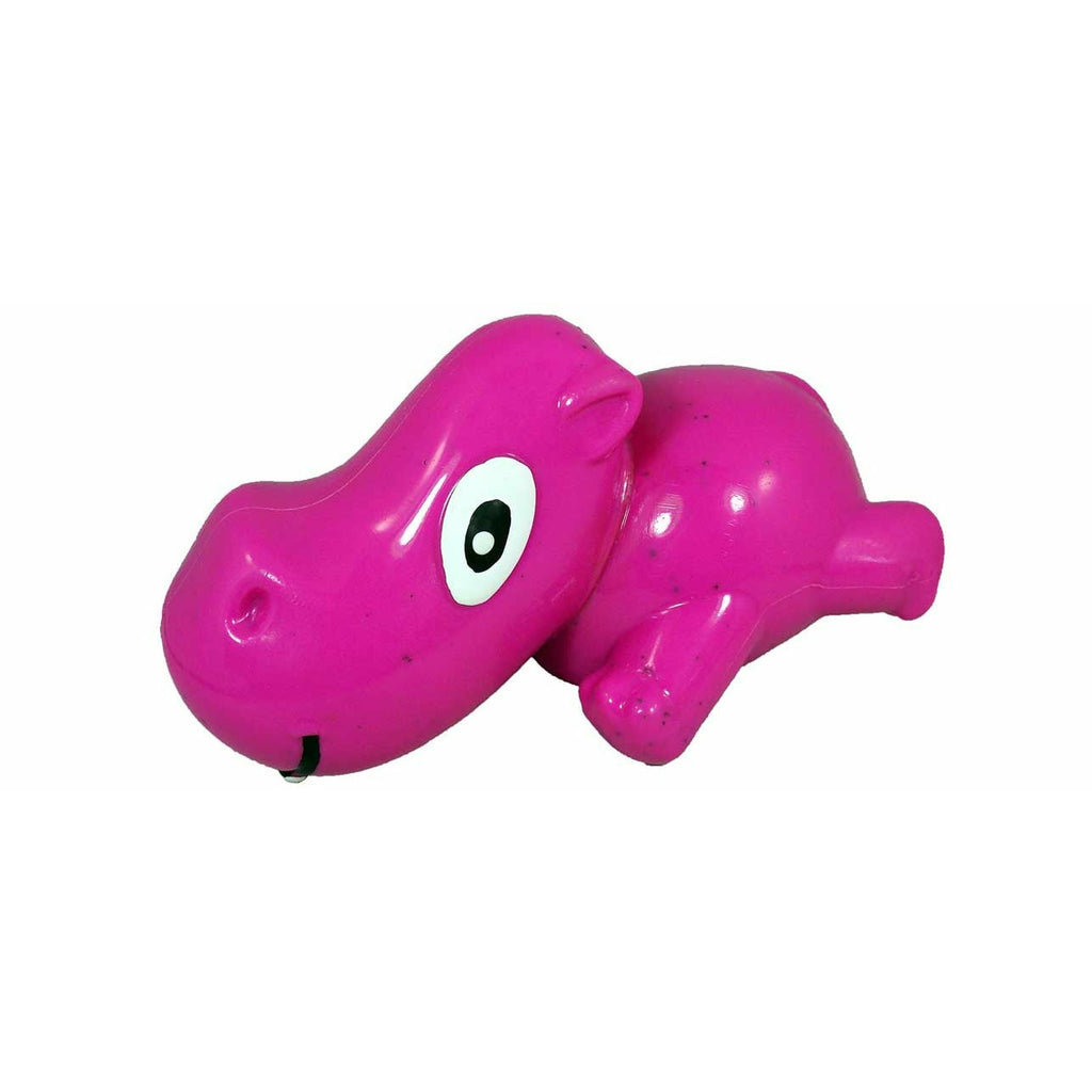 Cycle Dog Ecolast 3-Play Hippo Dog Toy in Pink - PurrfectlyYappy