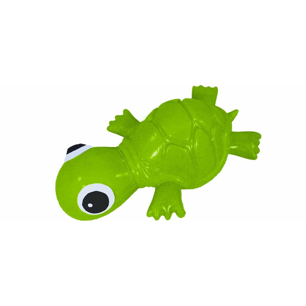 Cycle Dog Ecolast 3-Play Green Turtle Dog Toy - PurrfectlyYappy