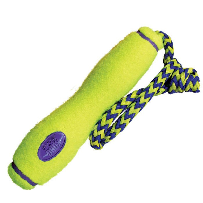 Air Kong Fetch Stick with Throw Rope - PurrfectlyYappy