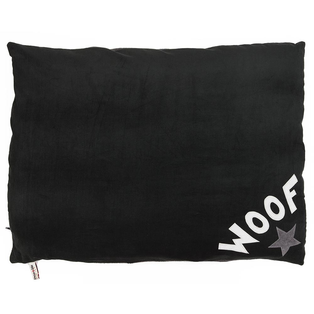 Creature Clothes Charcoal Star Woof Doza Dog Bed - PurrfectlyYappy