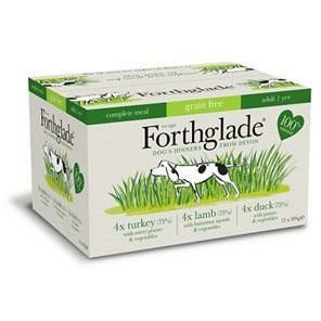 Forthglade Grain Free Adult Dog Variety 12 x 395g