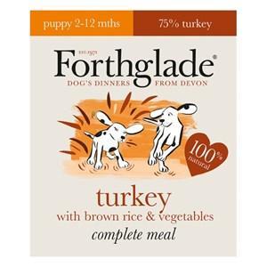 Forthglade Complete Turkey Puppy Food 18 x 395g - Forthglade - PurrfectlyYappy 