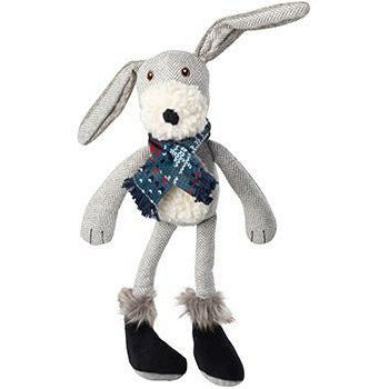 House of Paws Grey Woodland Hare Dog Toy
