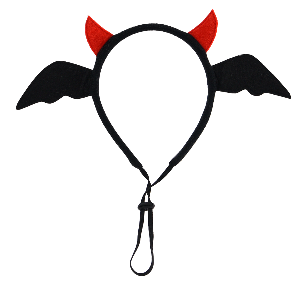 House of Paws Bat/Devil Combo Headband - Halloween - House Of Paws - PurrfectlyYappy 