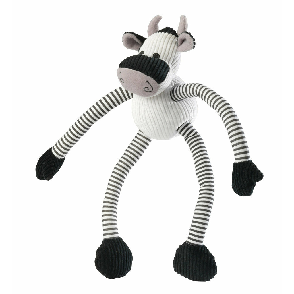 House of Paws Cow Long Legs Squeaky Dog Toy - PurrfectlyYappy
