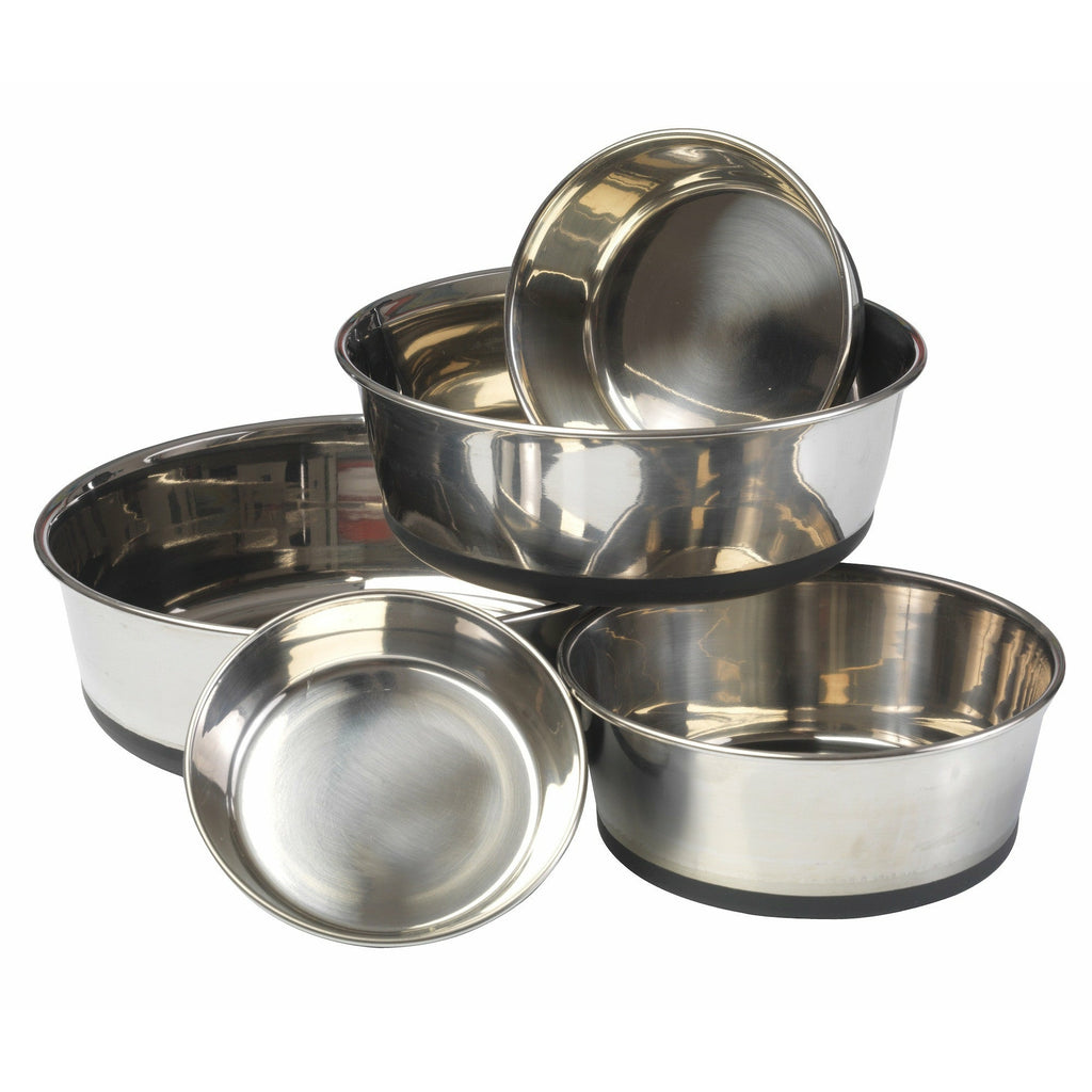 House of Paws Stainless Steel Bowl with Silicon Base - PurrfectlyYappy