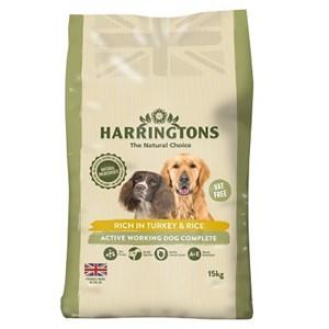 Harringtons Active Worker Turkey Dog Food 15kg