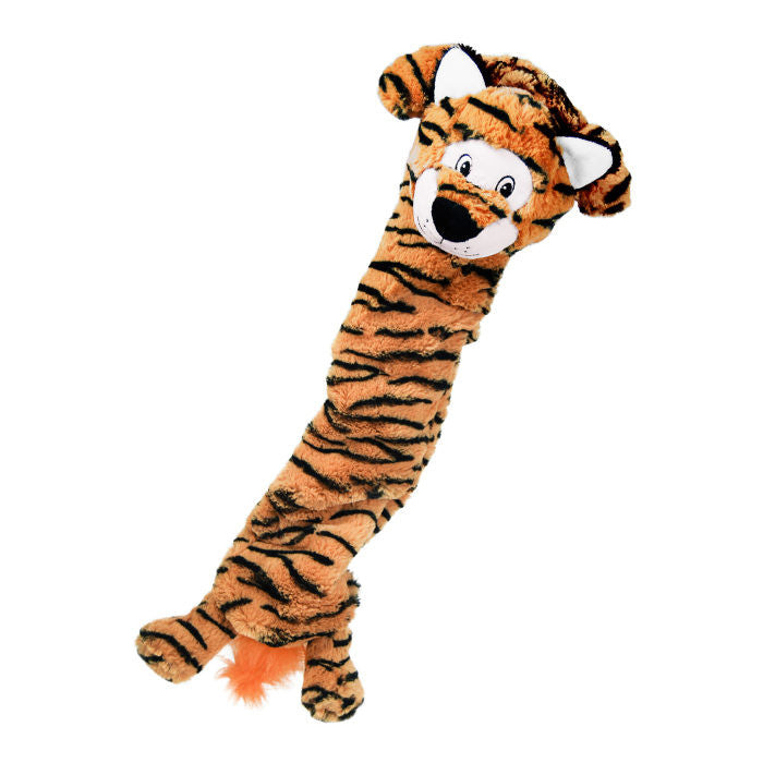 Kong Stretchezz Dog Toy in Tiger - PurrfectlyYappy