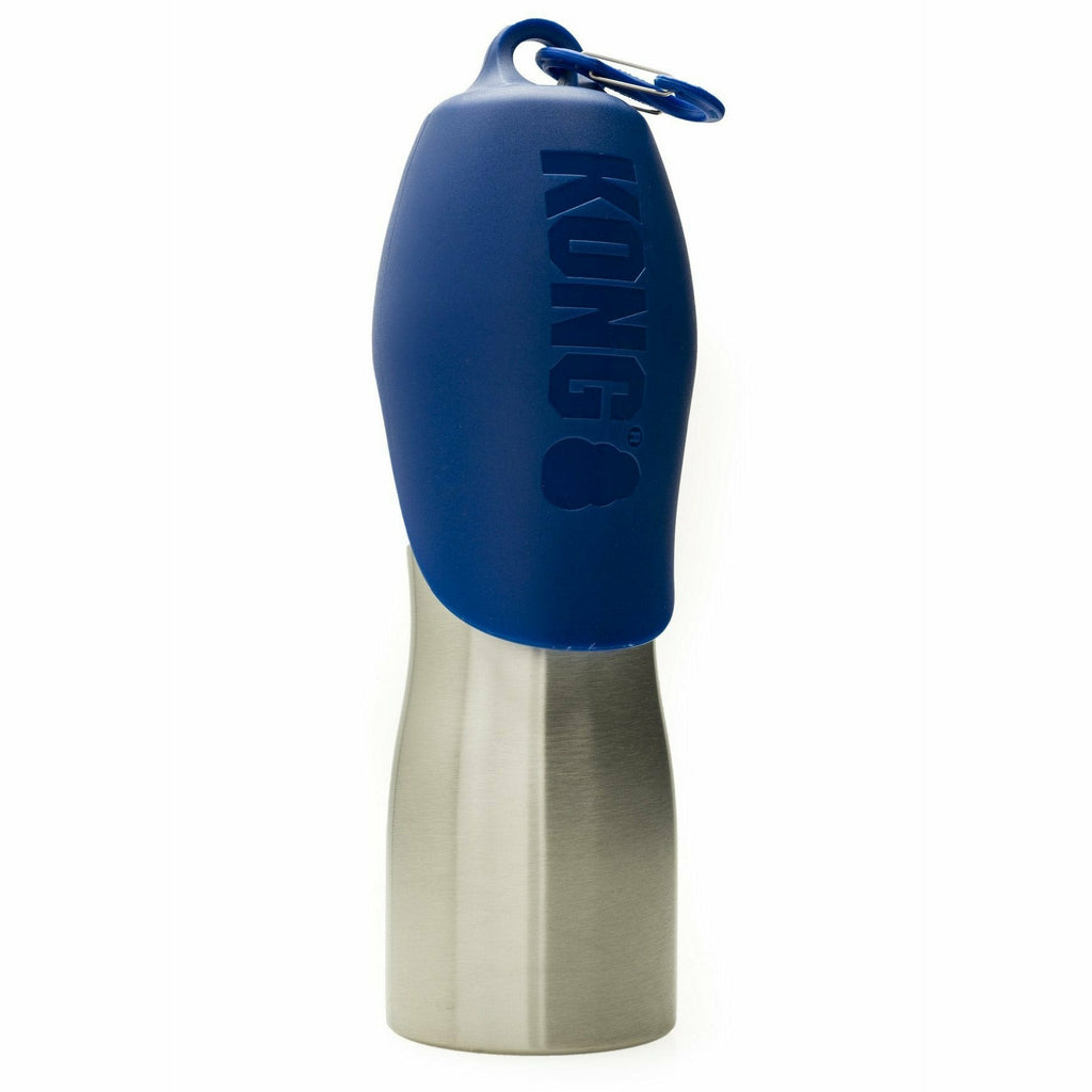KONG H20 25oz Stainless Steel/Blue - KONG - PurrfectlyYappy 