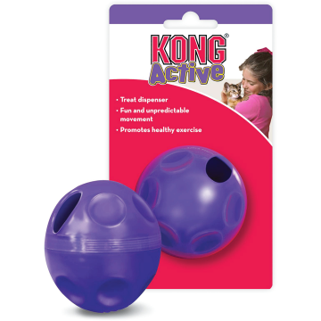 Kong Cat Treat Ball (8cm) - Kong - PurrfectlyYappy 