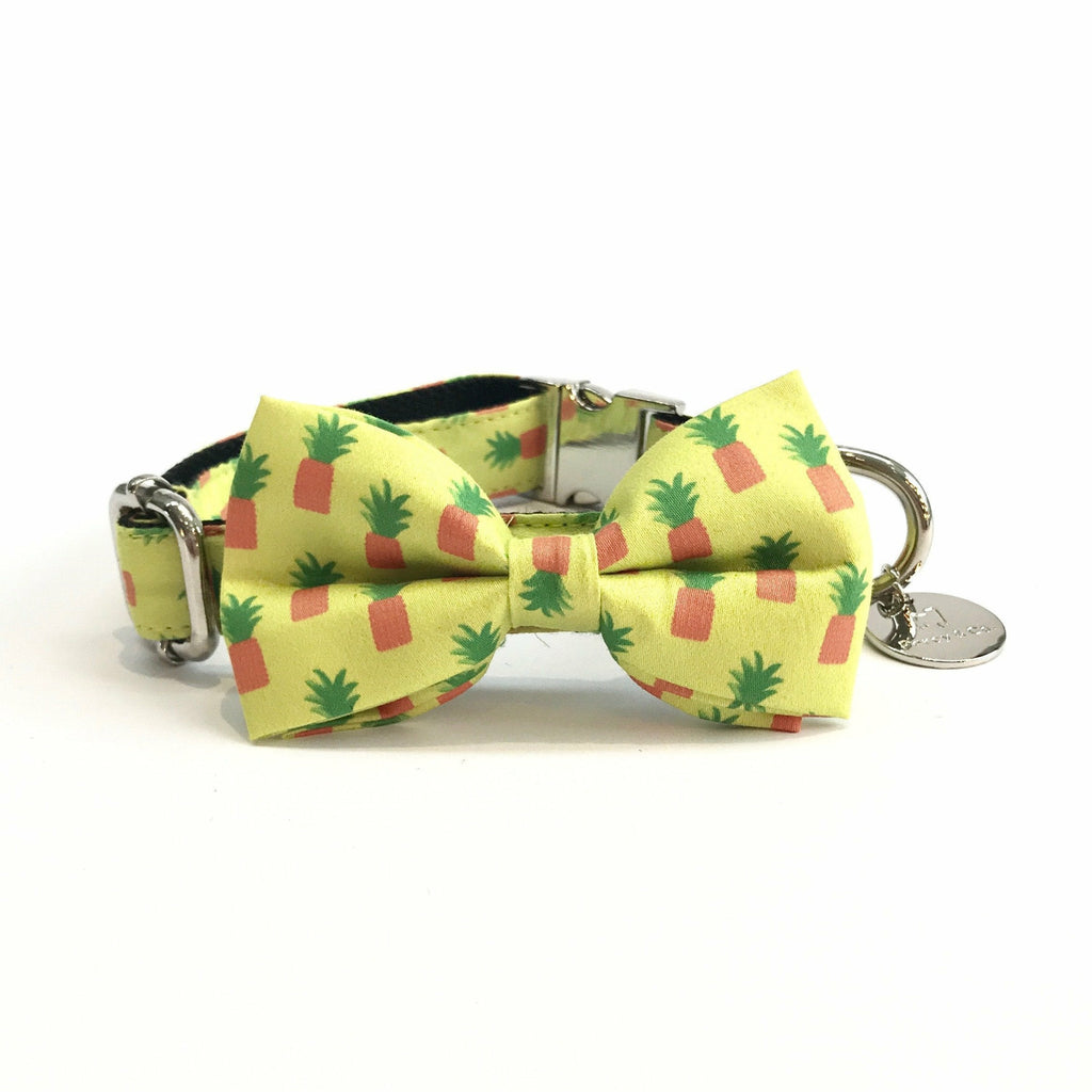 Percy & Co. Dog Collar Bow Tie in The Soho - PurrfectlyYappy