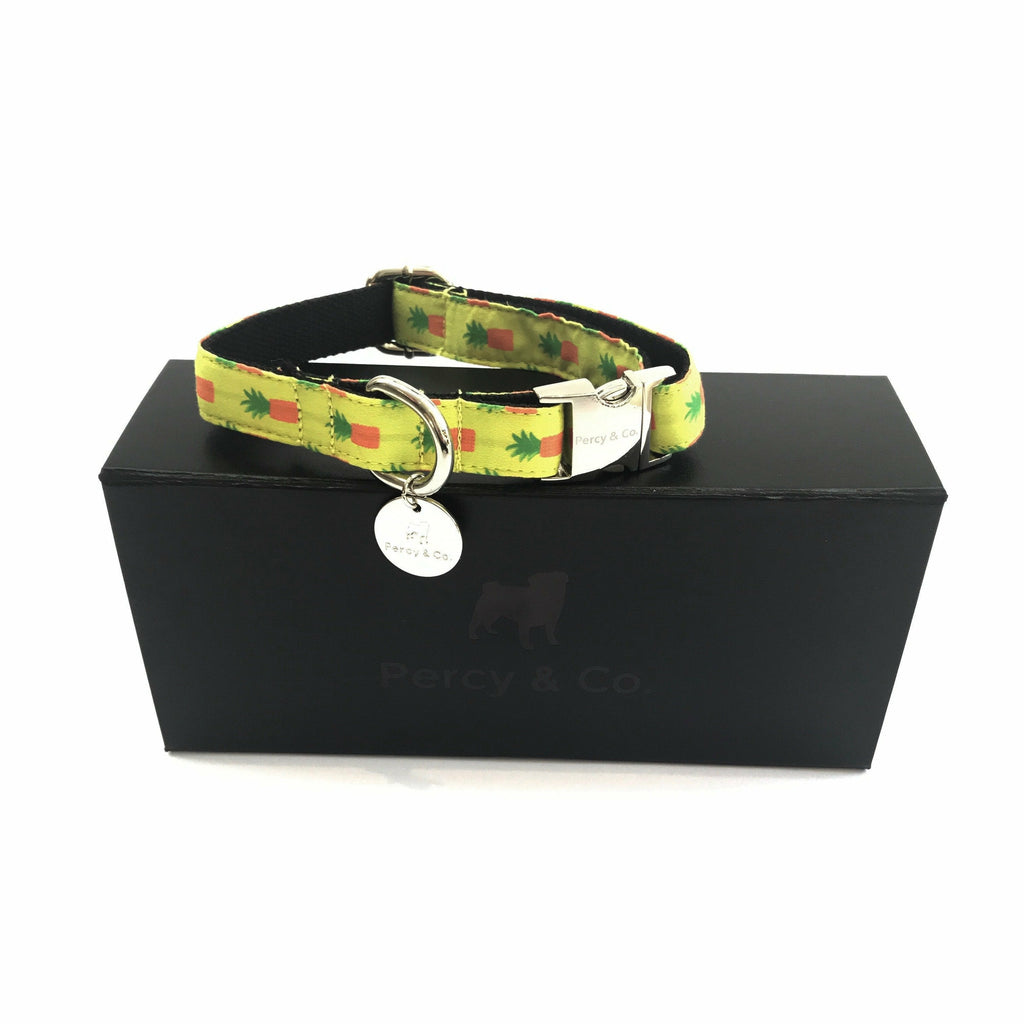 Percy & Co. Dog Collar in The Soho - PurrfectlyYappy