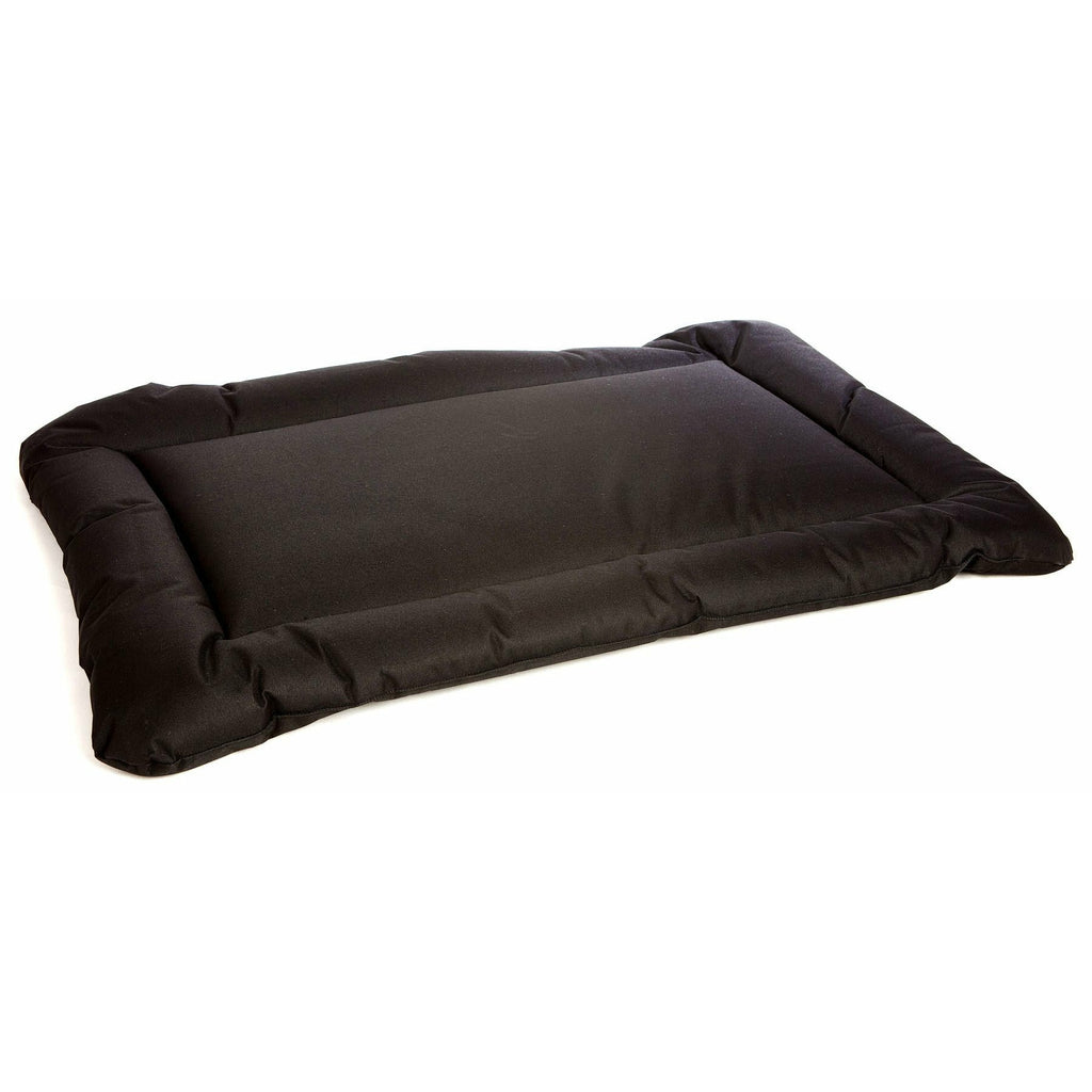 P&L Country Heavy Duty Waterproof Rectangular Cushion Pad in Black - PurrfectlyYappy