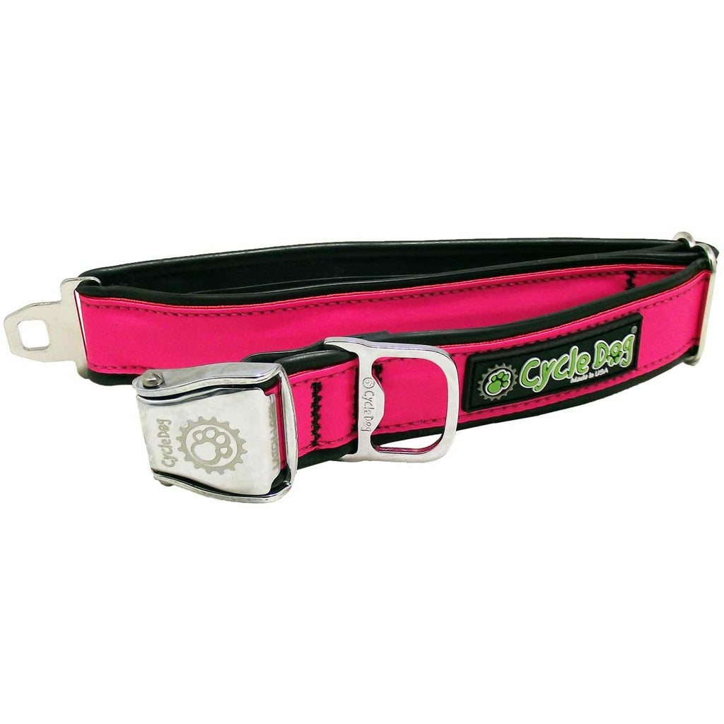 Cycle Dog Hot-Pink MAX Reflective Dog Collar - PurrfectlyYappy