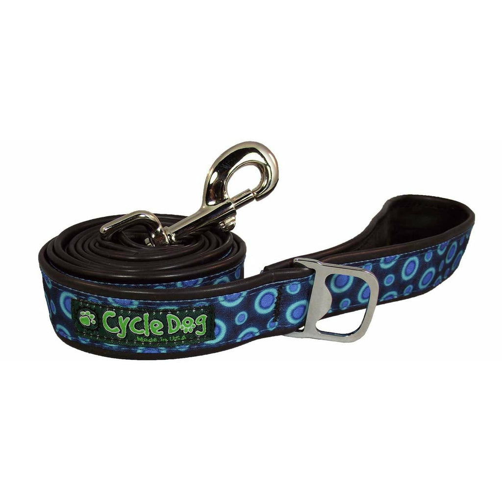 Cycle Dog Blue Space Dots Dog Lead - PurrfectlyYappy