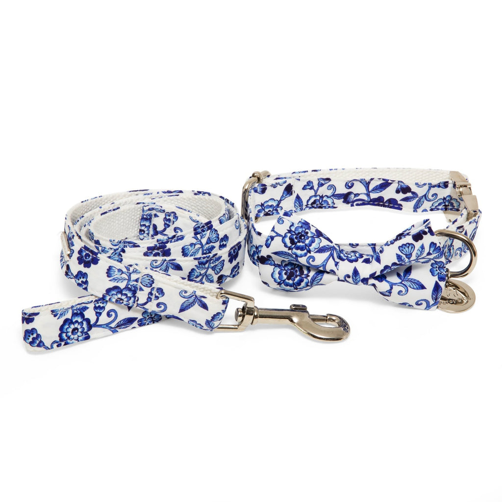Percy & Co. Bow Tie Collar & Lead Set in The Richmond - PurrfectlyYappy