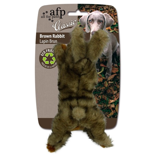 All For Paws Classic Brown Rabbit Small - All For Paws - PurrfectlyYappy 