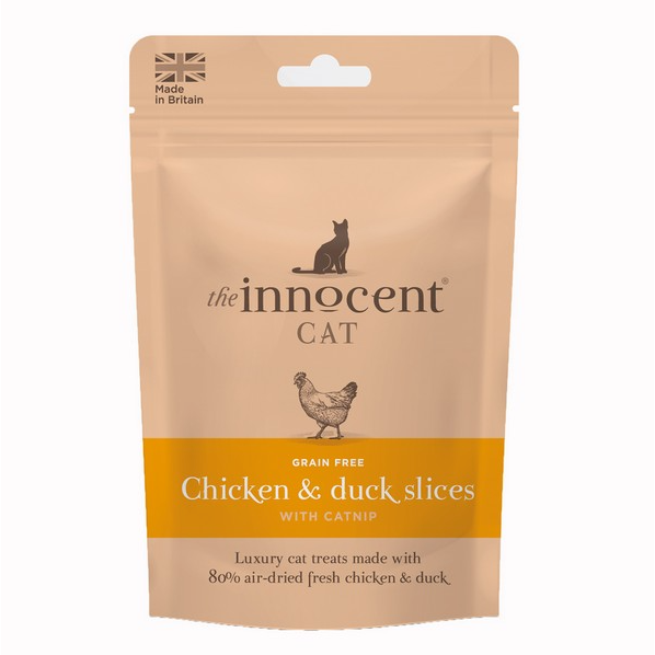 The Innocent Cat Chicken and Duck Slices 70g - The Innocent Hound - PurrfectlyYappy 