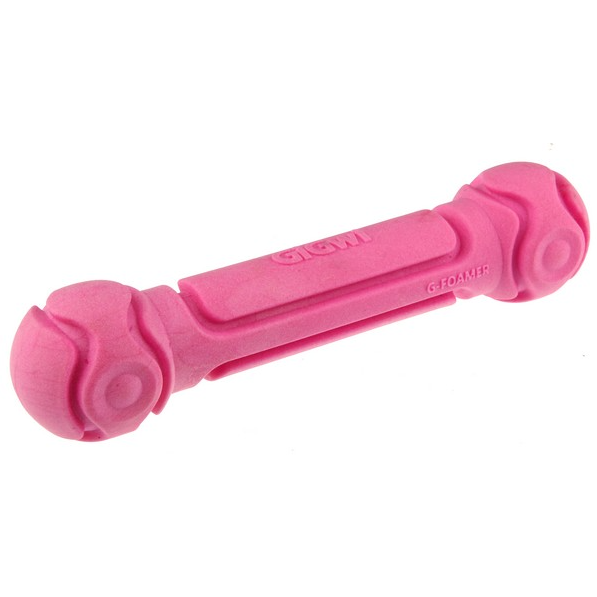 GiGwi Foamer TPR Dumbbell-Rose Rubber Floating Dog Toy - GiGwi - PurrfectlyYappy 