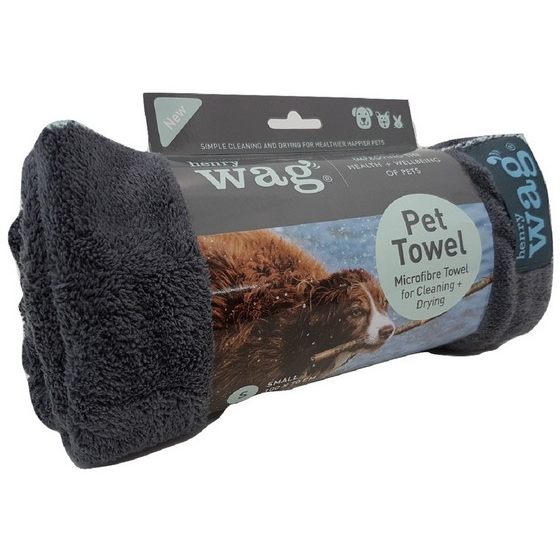 Henry Wag Microfibre Dog Towel - Henry Wag - PurrfectlyYappy 