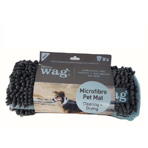 Henry Wag Micro Fibre Noodle Pet Mat - Henry Wag - PurrfectlyYappy 