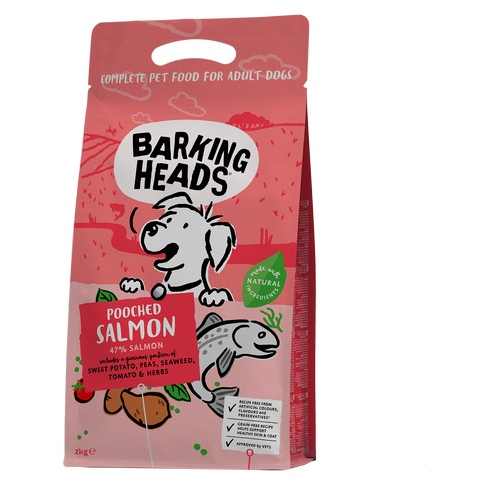 Barking Heads Pooched Salmon 2kg - Barking Heads - PurrfectlyYappy 