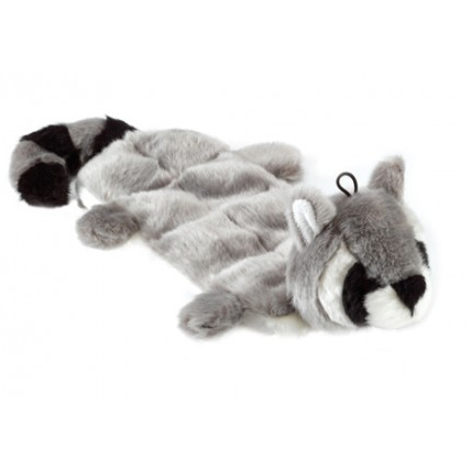 Gor Pets Wild Multi-squeak Raccoon Toy - PurrfectlyYappy