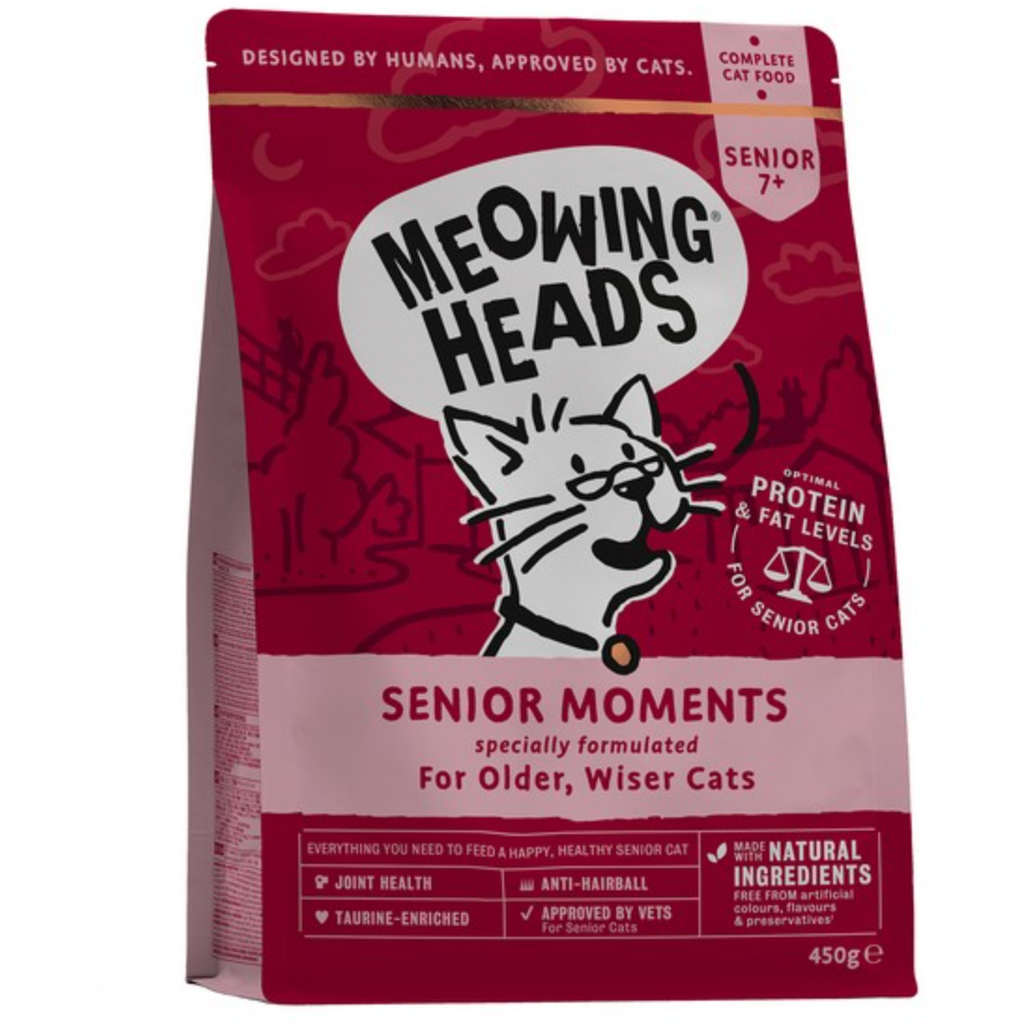 Meowing Heads Senior Moments 450g - Meowing Heads - PurrfectlyYappy 