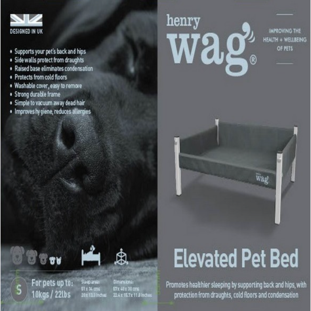 Henry Wag Elevated Dog Bed Ali Small - Henry Wag - PurrfectlyYappy 