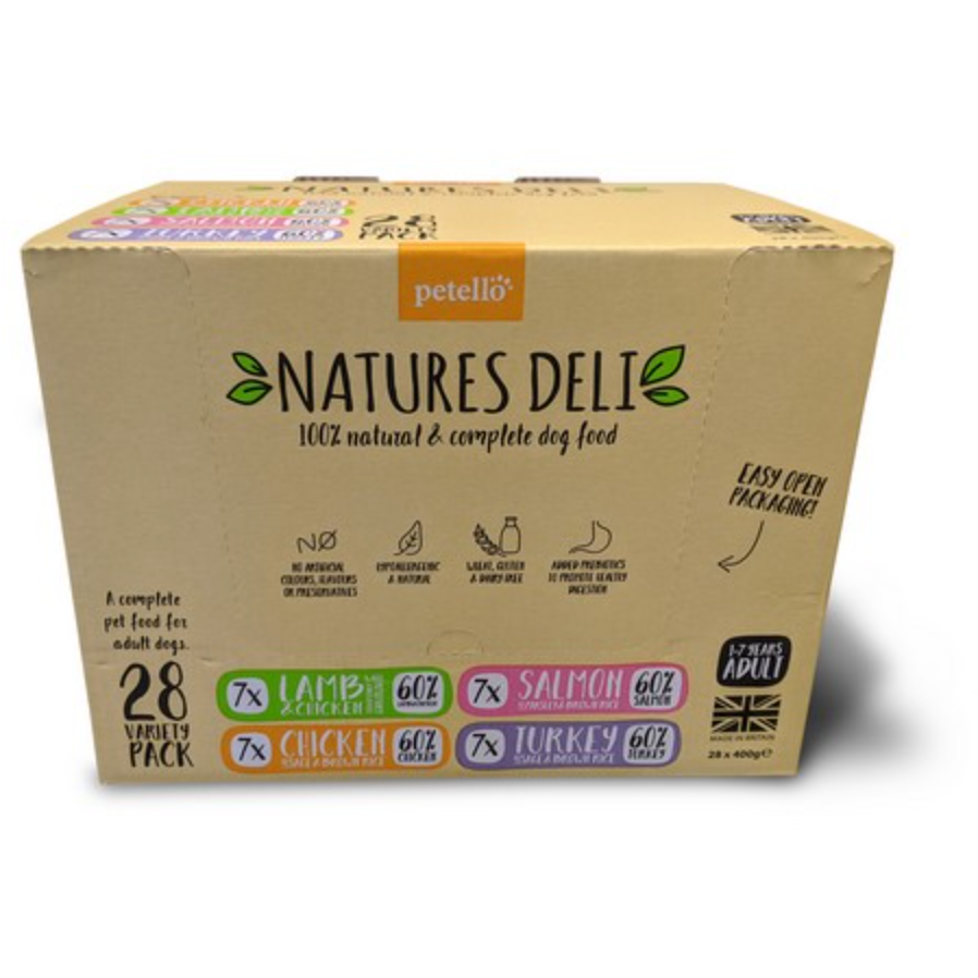 Natures Deli Variety Pack 28 x 400g - Natures Deli - PurrfectlyYappy 