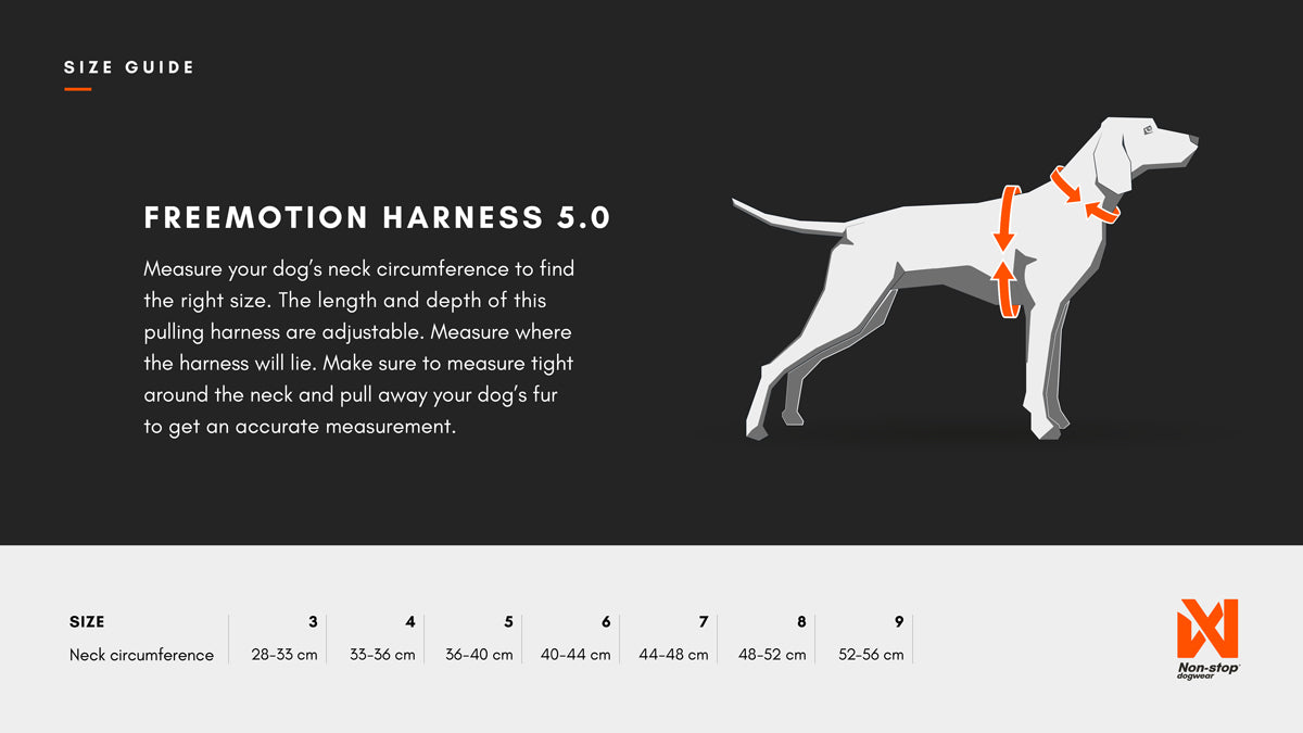 Non stop on sale freemotion harness sizing