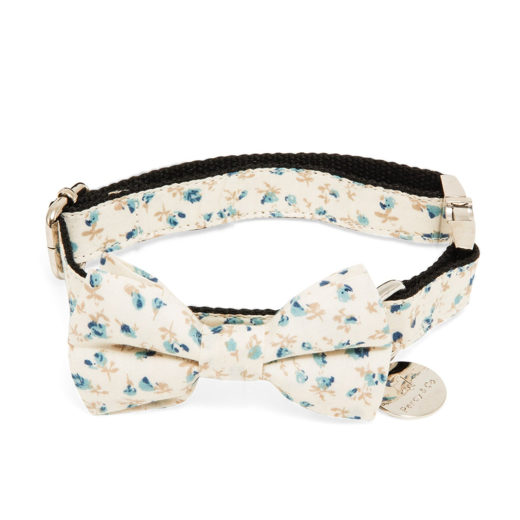 Percy & Co. Dog Collar Bow Tie in The Stamford - PurrfectlyYappy
