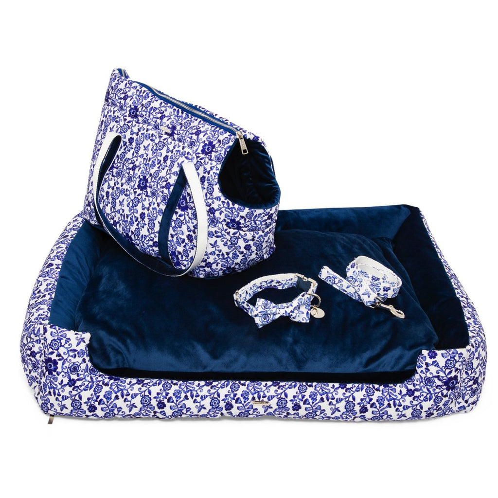 Percy & Co. Bed, Carrier, Bow Tie Collar & Lead Set in Richmond - PurrfectlyYappy