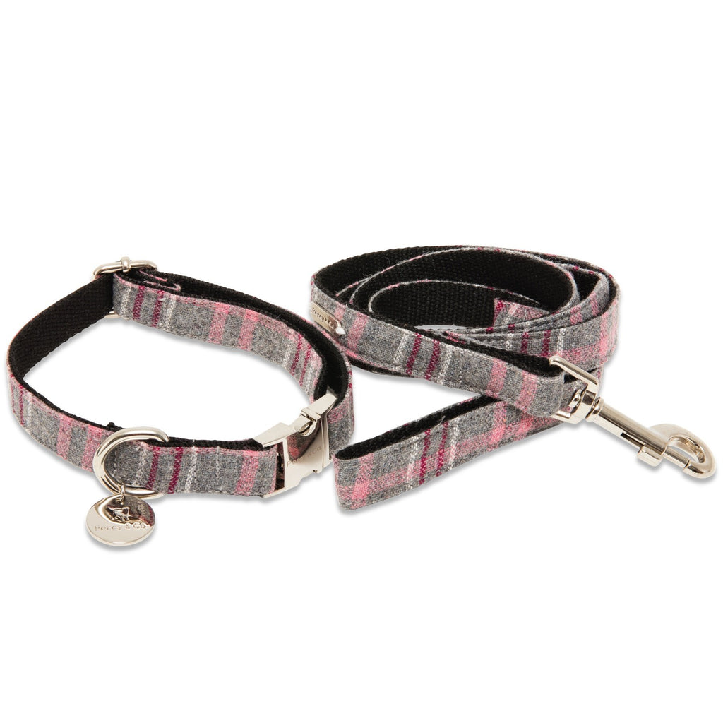 Percy & Co. Dog Collar & Lead Set in The Winchester - PurrfectlyYappy