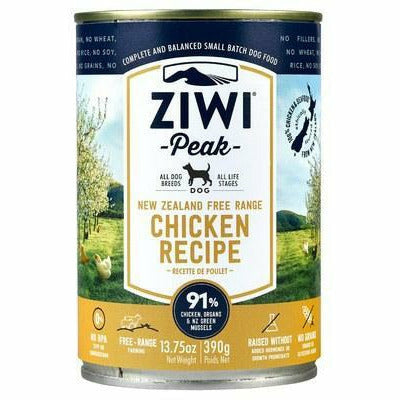 Ziwi Peak Dog Food Cans Chicken - 12 Pack - Ziwi Peak - PurrfectlyYappy 