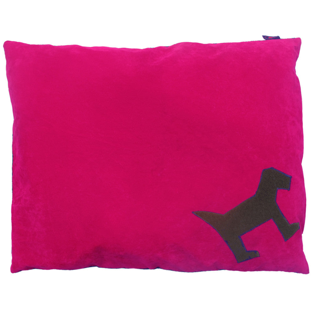 Creature Clothes Pink Odd Dog Doza Dog Bed - PurrfectlyYappy