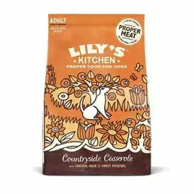 Lilys Kitchen Chicken and Duck Countryside Casserole Dry Dog Food 7kg - Lily's Kitchen - PurrfectlyYappy 