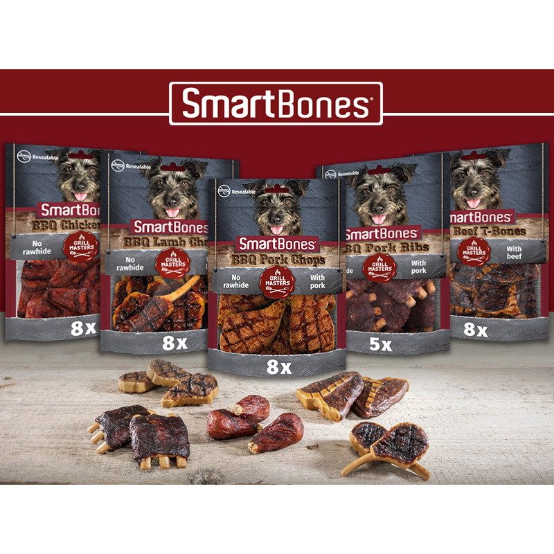 SmartBones Grill Masters Pork Chop 8pcs - SmartBones - PurrfectlyYappy 