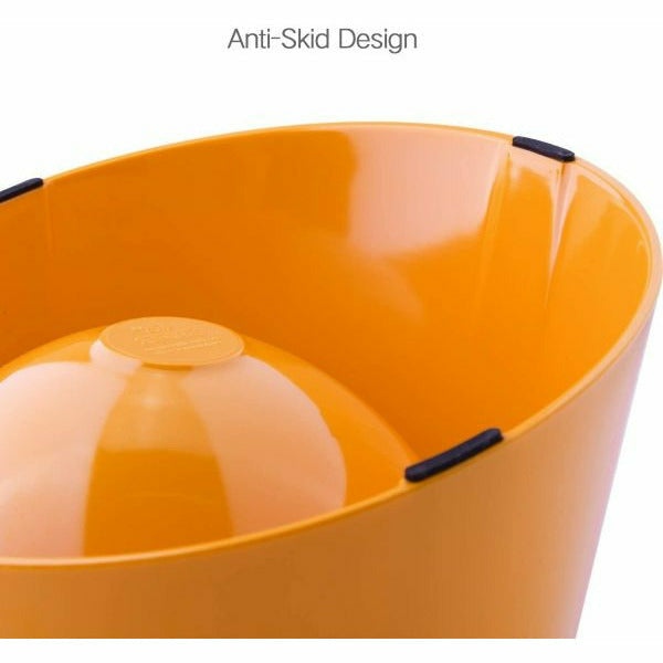 Super Design 15 Degree Tilted Bowl Orange - Super Design - PurrfectlyYappy 