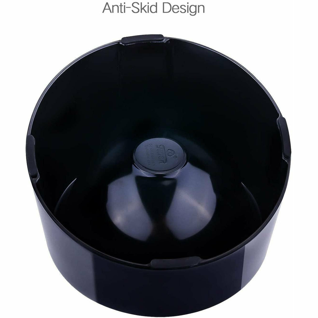 Super Design 15 Degree Tilted Bowl Black - Super Design - PurrfectlyYappy 