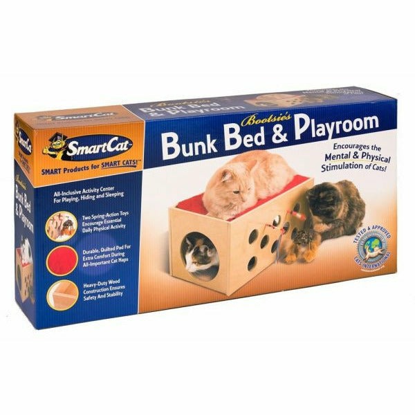 SmartCat Bootsie's Bunk Bed & Playroom - SmartCat - PurrfectlyYappy 