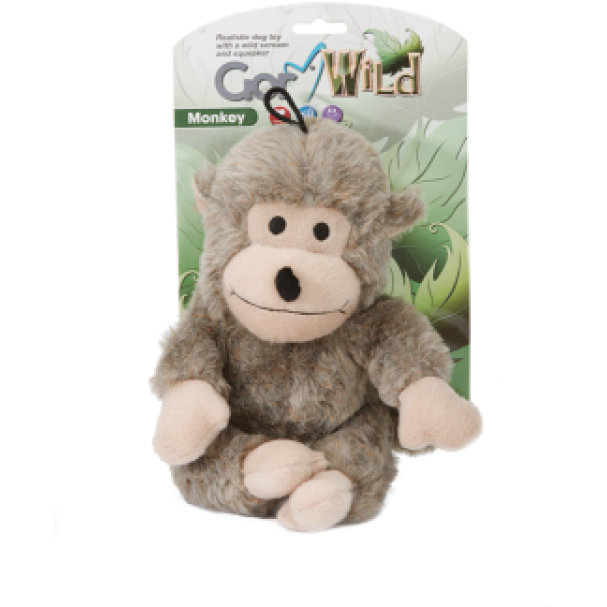 Gor Pets Wild Monkey Toy - PurrfectlyYappy