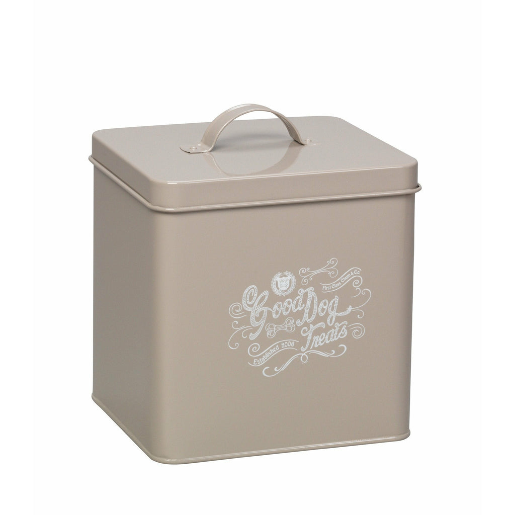 House of Paws Good Dog Treat Tin in Grey - PurrfectlyYappy